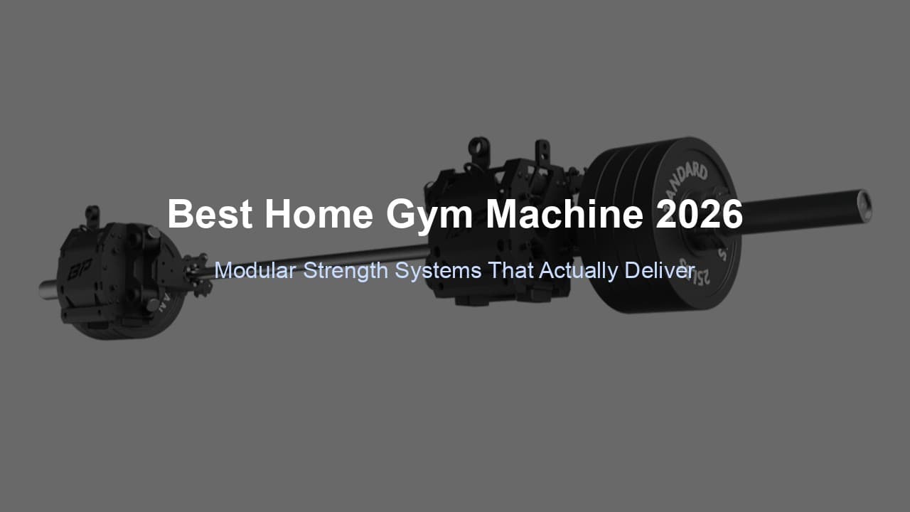 Best Home Gym Machine 2026: Modular Strength Systems That Actually Deliver